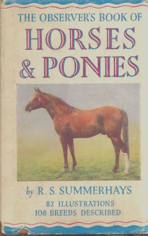 Livrenpoche : Horses & ponies - R.S Summerhays - Livre
