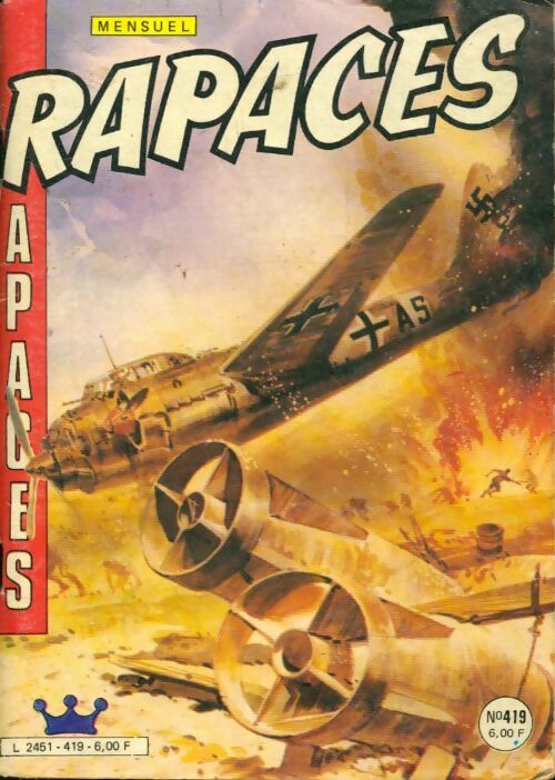 Livrenpoche : Rapaces n°419 - Collectif - Livre