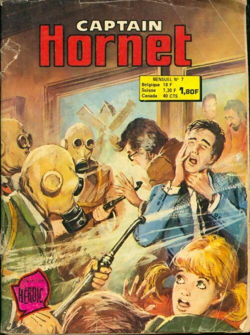 Livrenpoche : Captain Hornet n°7 - Collectif - Livre