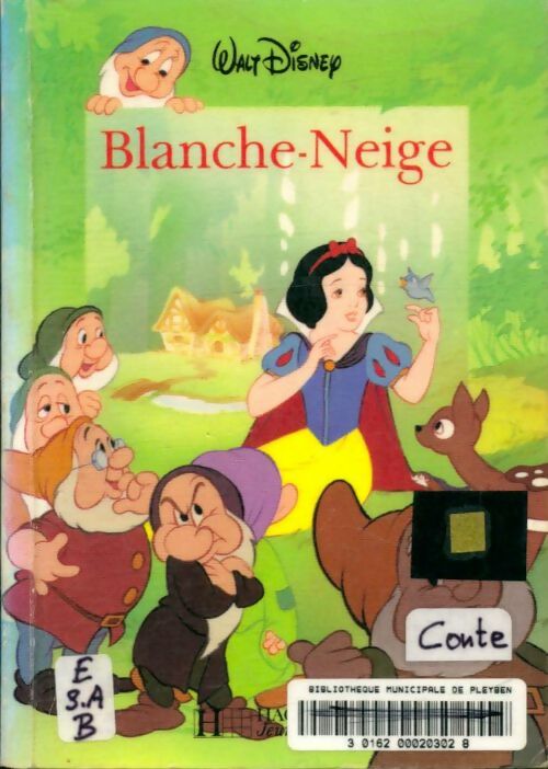 Blanche-Neige - Walt Disney -  Hachette jeunesse poches divers - Livre
