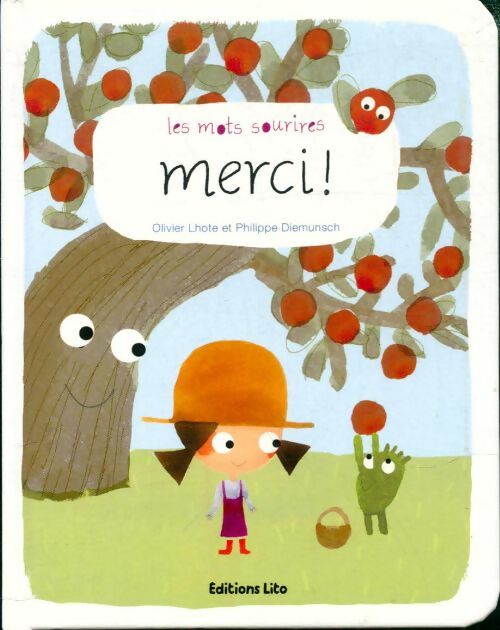 Livrenpoche : Les mots sourires : Merci - Olivier Lhote - Livre