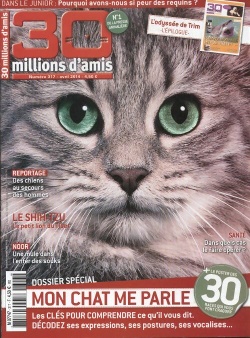 Livrenpoche : 30 millions d'amis n°317 - Collectif - Livre