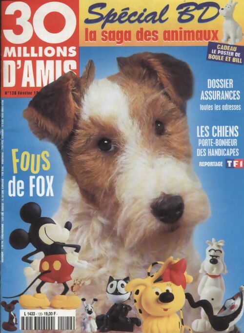 Livrenpoche : 30 millions d'amis n°120 : Fous de Fox - Collectif - Livre