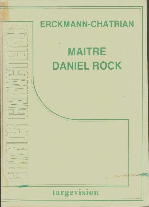 Livrenpoche : Maitre Daniel Rock - Erckmann-Chatrian - Livre