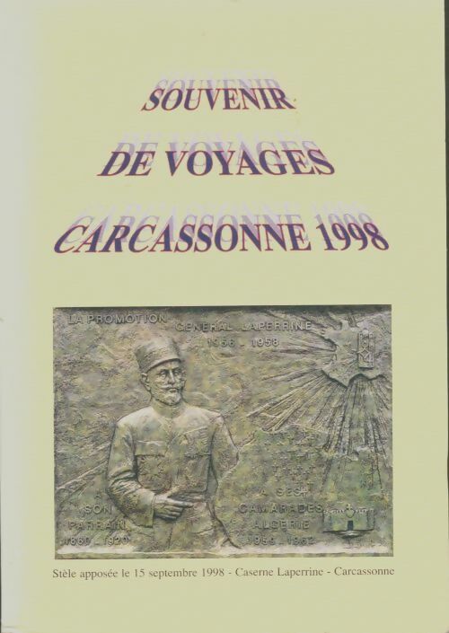 Livrenpoche : Souvenir de voyages Carcassonne 1998 - Collectif - Livre