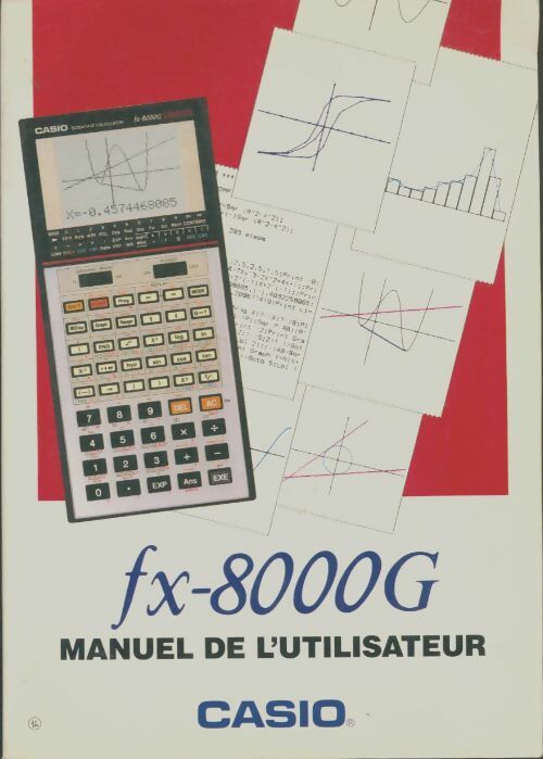 Livrenpoche : Fx-8000g manuel de l'utilisateur - Collectif - Livre