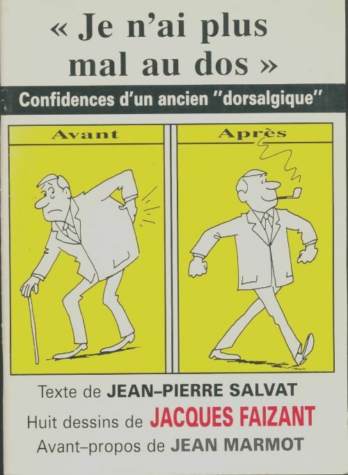 Livrenpoche : Je n'ai plus mal au dos - Jean-Pierre Salvat - Livre