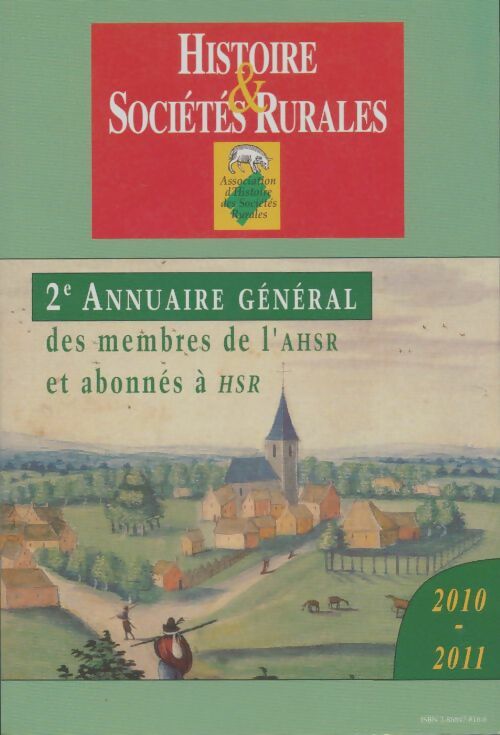 Livrenpoche : Histoire & sociétés rurales HS n°33 - Collectif - Livre