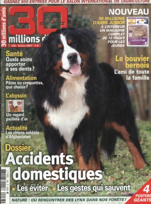 Livrenpoche : 30 millions d'amis n°238 : Accidents domestiques - Collectif - Livre