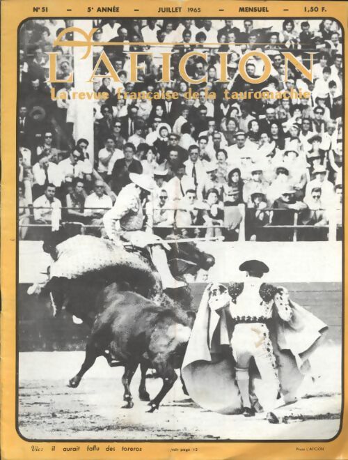 Livrenpoche : L'Aficion n°51 - Collectif - Livre