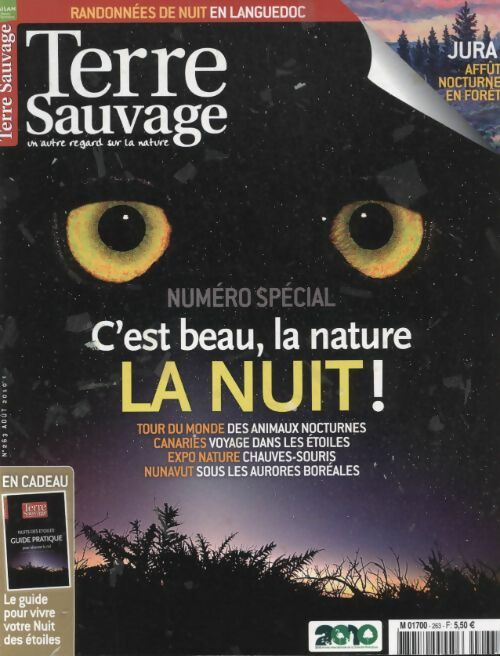 Livrenpoche : Terre sauvage n°263 : C'est beau la nature la nuit ! - Collectif - Livre