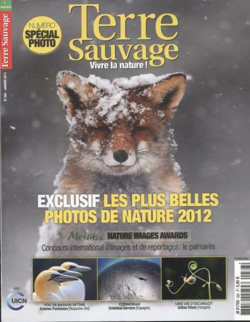 Livrenpoche : Terre sauvage n°288 : Les plus belles photos de nature 2012 - Collectif - Livre