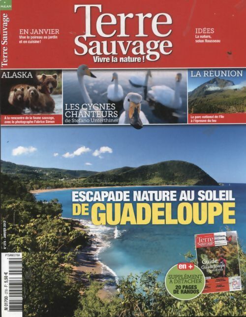 Livrenpoche : Terre sauvage n°278 : Escapade nature au soleil de Guadeloupe - Collectif - Livre