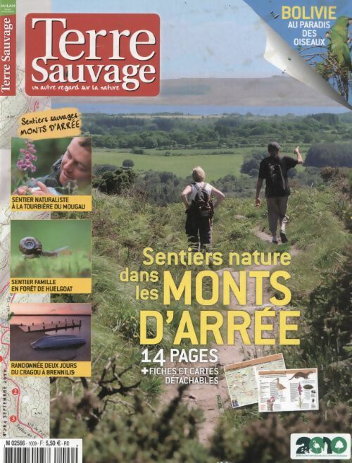 Livrenpoche : Terre sauvage n°264 : Sentoers nature dans les Monts d'Arrée - Collectif - Livre