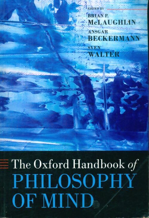 Livrenpoche : The Oxford handbook of philosophy of mind - Brian P. McLaughlin - Livre