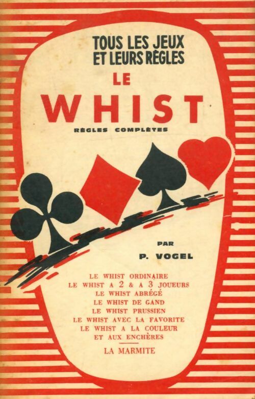 Livrenpoche : Le whist - P Vogel - Livre