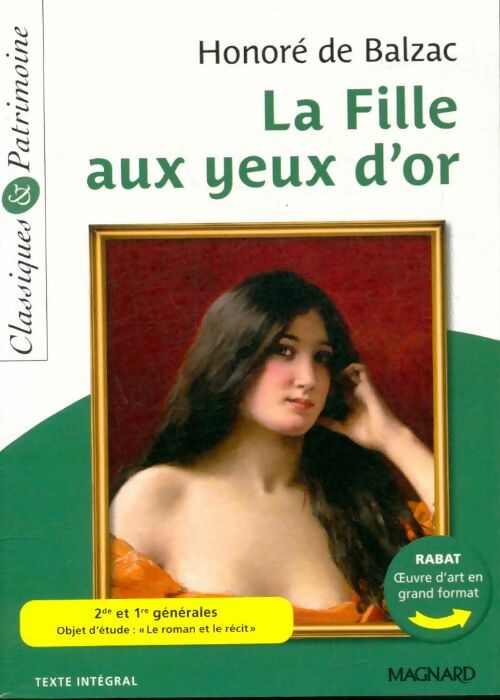 Livrenpoche : La fille aux yeux d'or - Honoré De Balzac - Livre