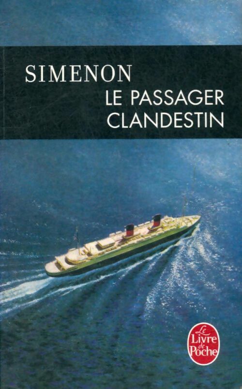 Livrenpoche : Le passager clandestin - Georges Simenon - Livre
