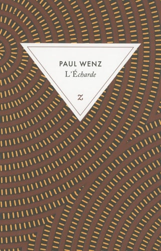 Livrenpoche : L'écharde - Paul Wenz - Livre