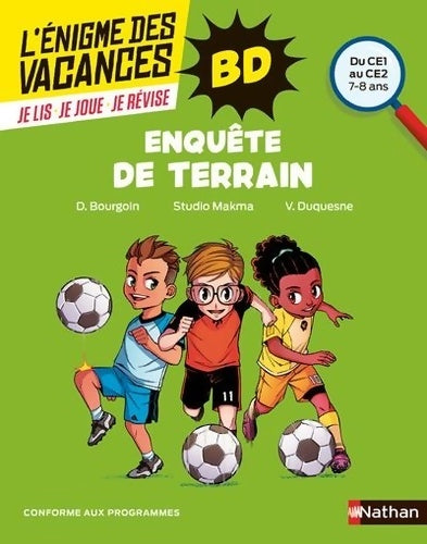 Livrenpoche : énigme des vacances bd - enquête de terrain - ce1/ce2 - Vincent Duquesne - Livre