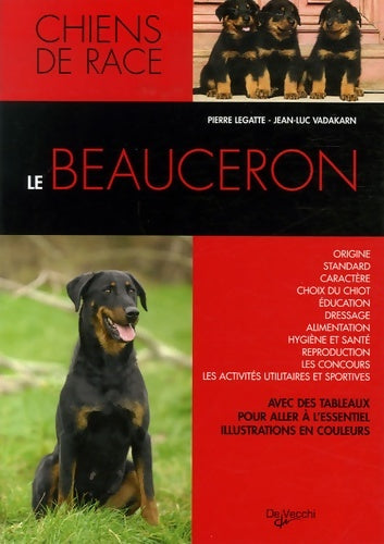 Le beauceron - Pierre Legatte - Livre