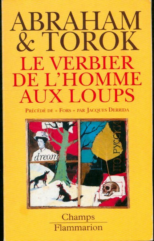 Livrenpoche : Le verbier de l'homme aux loups précédé de fors - Nicolas Abraham - Livre