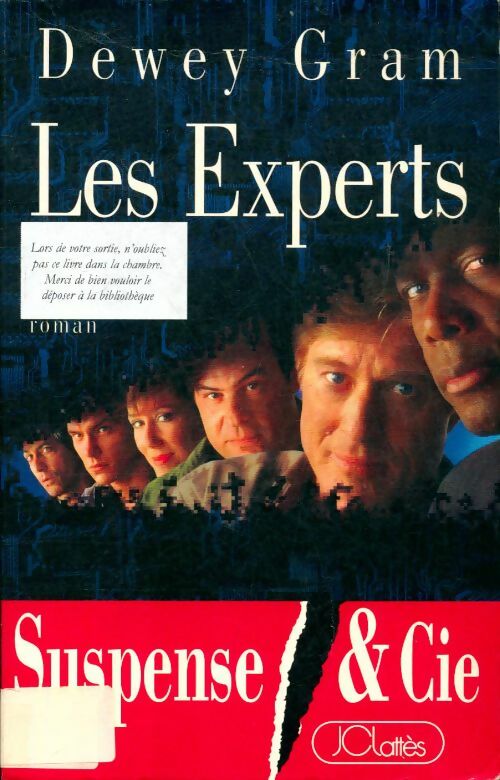 Livrenpoche : Les experts - Dewey Gram - Livre