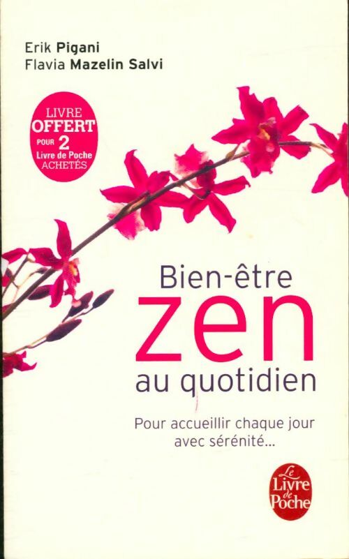 Livrenpoche : Bien-être zen au quotidien - Erik Pigani - Livre