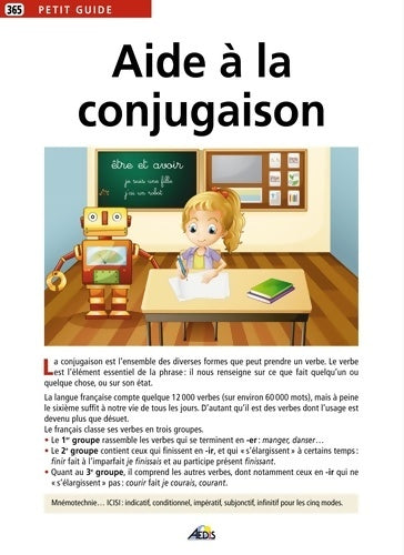 Livrenpoche : Aide a la conjugaison - Collectif - Livre