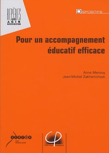 Livrenpoche : Pour un accompagnement éducatif efficace - Anne Mansuy - Livre