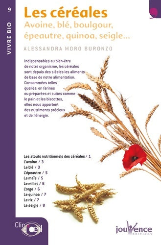 Livrenpoche : Les céréales - Alessandra Moro Buronzo - Livre