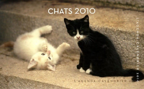 Livrenpoche : Agenda calendrier chats 2010 - Collectif - Livre