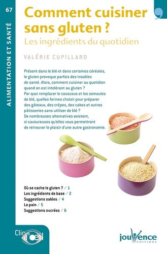 Livrenpoche : Comment cuisiner sans gluten ? Les ingrédients du quotidien - Valérie Cupillard - Livre
