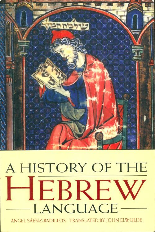Livrenpoche : A History of the hebrew language - Angel S¿Enz-Badillos - Livre