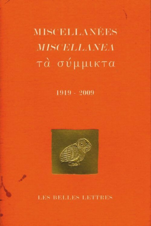 Livrenpoche : Miscellanées (1919-2009) - Collectif - Livre