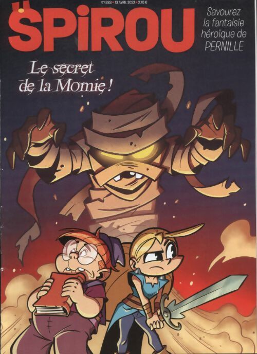 Livrenpoche : Spirou n°4383 : Le secret de la momie - Collectif - Livre