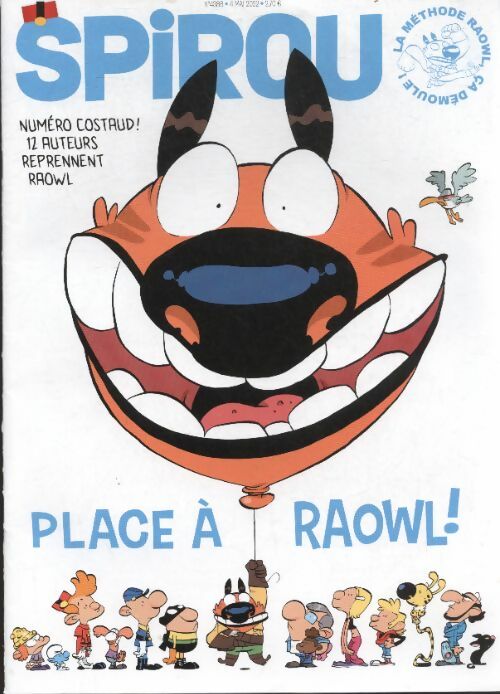 Livrenpoche : Spirou n°4386 : Place à Raowl ! - Collectif - Livre