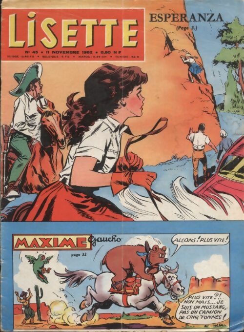 Livrenpoche : Lisette 1962 n°45 : Esperanza - Collectif - Livre