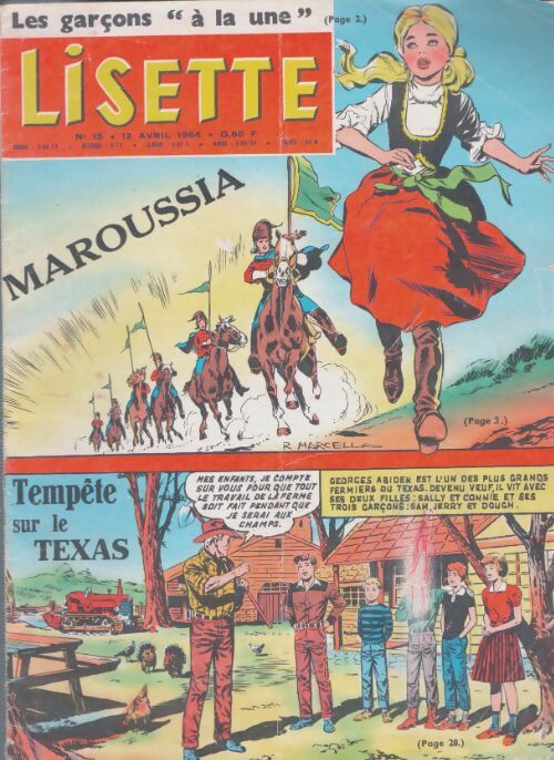 Livrenpoche : Lisette 1964 n°15 : Maroussia - Collectif - Livre