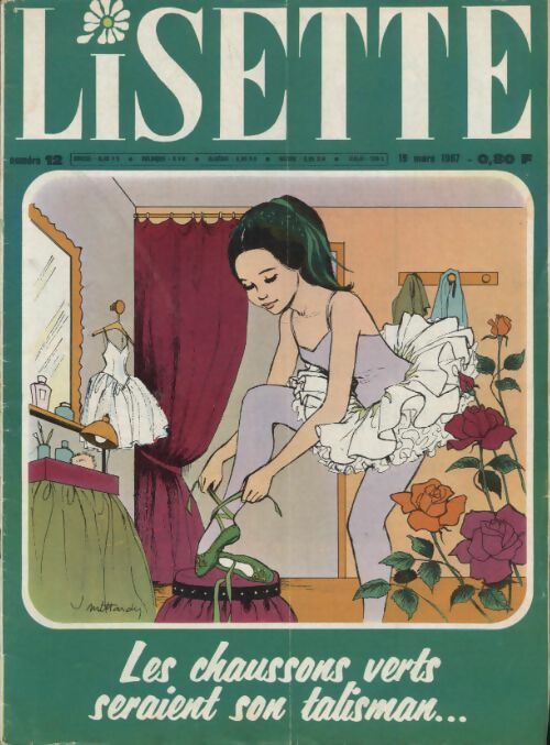 Livrenpoche : Lisette 1967 n°12 : Les chaussons verts seraient son talisman - Collectif - Livre