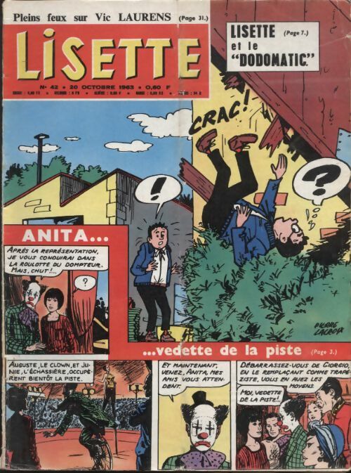 Livrenpoche : Lisette 1963 n°42 : Anita vedette de la piste - Collectif - Livre