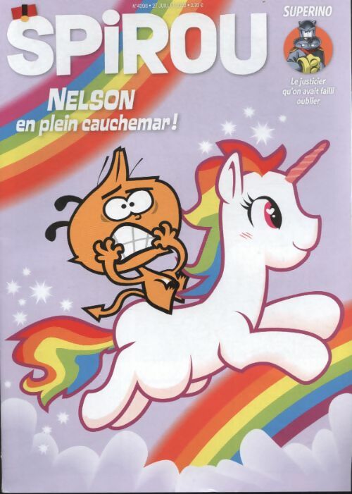 Livrenpoche : Spirou n°4398 : Nelson en plein cauchemar ! - Collectif - Livre