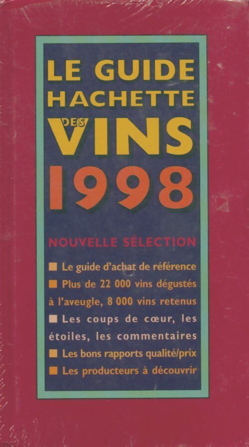 Livrenpoche : Le guide Hachette des vins 1998 - Collectif - Livre