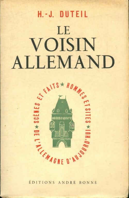 Livrenpoche : Le voisin allemand - H.J Duteil - Livre