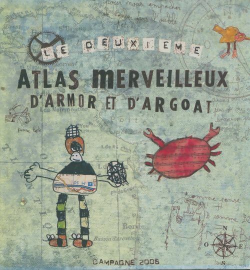 Livrenpoche : Le deuxième atlas merveilleux d'Armor et d'Argoat - Collectif - Livre