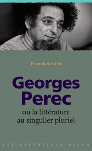 Livrenpoche : Georges pérec - Franck Evrard - Livre
