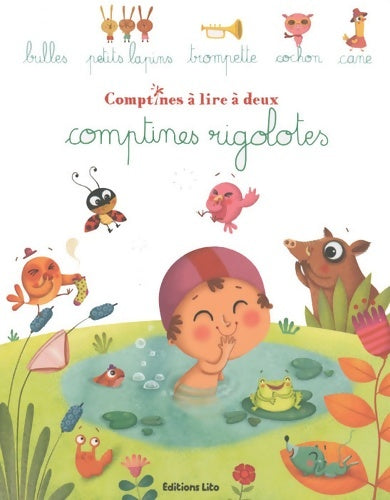 Livrenpoche : Comptines à lire à deux : Comptines rigolotes - dès 2 ans - Amandine Piu - Livre