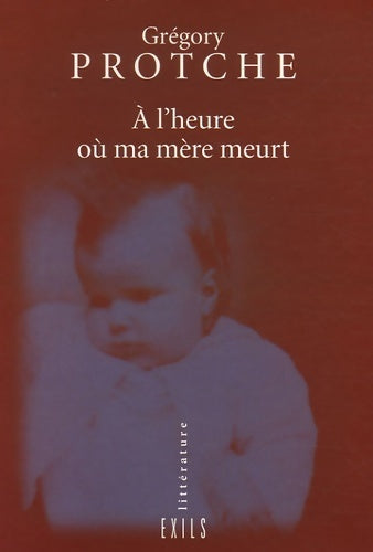 Livrenpoche : A l'heure où ma mère meurt - Grégory Protche - Livre