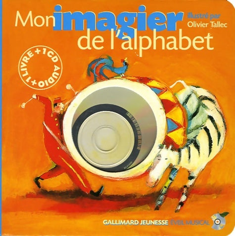 Livrenpoche : Mon imagier de l'alphabet (1livr-1cd) - Lauriere Davois - Livre