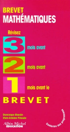 Livrenpoche : 321 brevet maths - Dominique Blandin - Livre